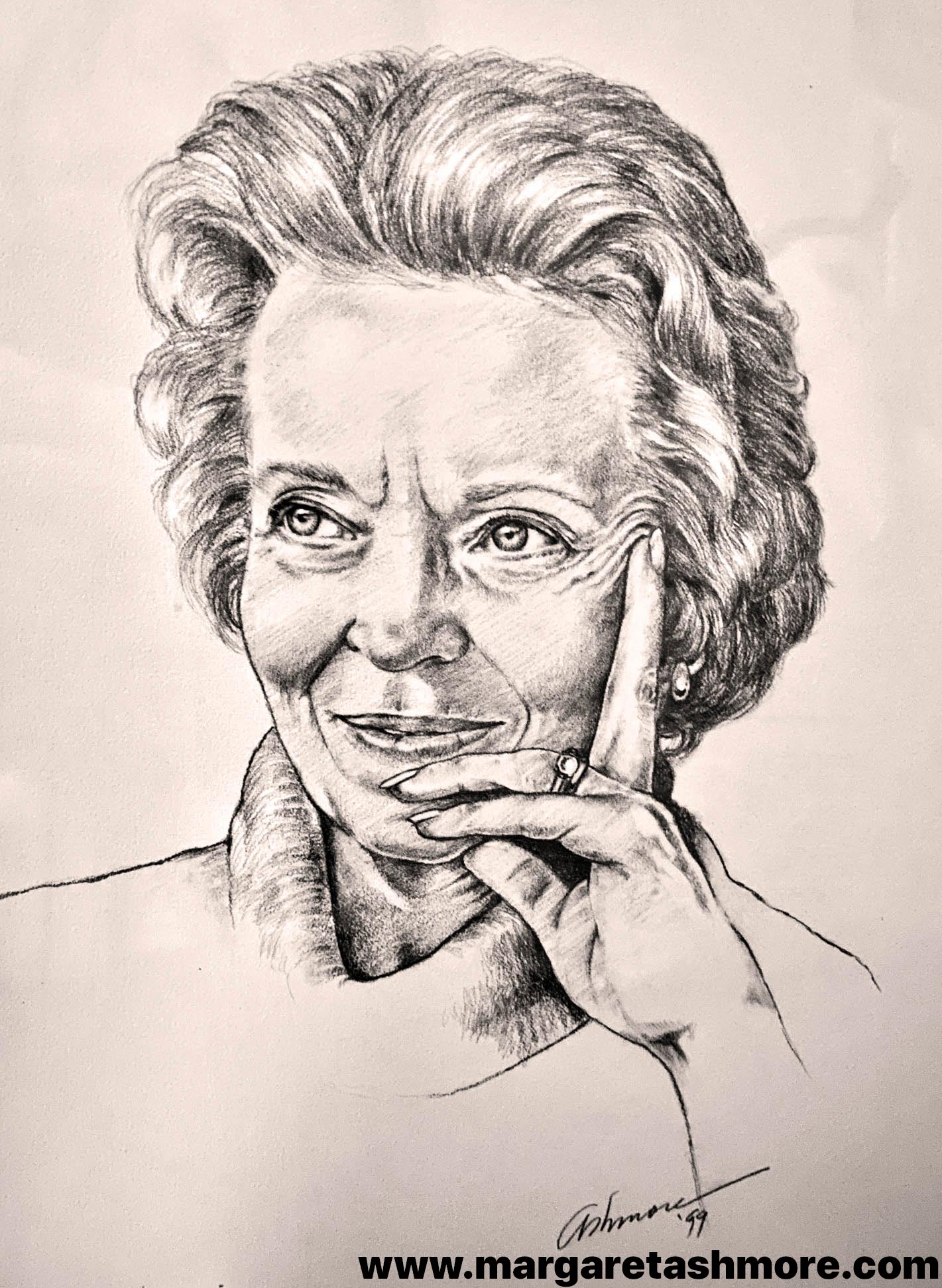 Portrait of Elisabeth Elliot by Margaret Ashmore